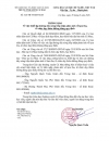 Thông báo tiếp nhận lạm thu